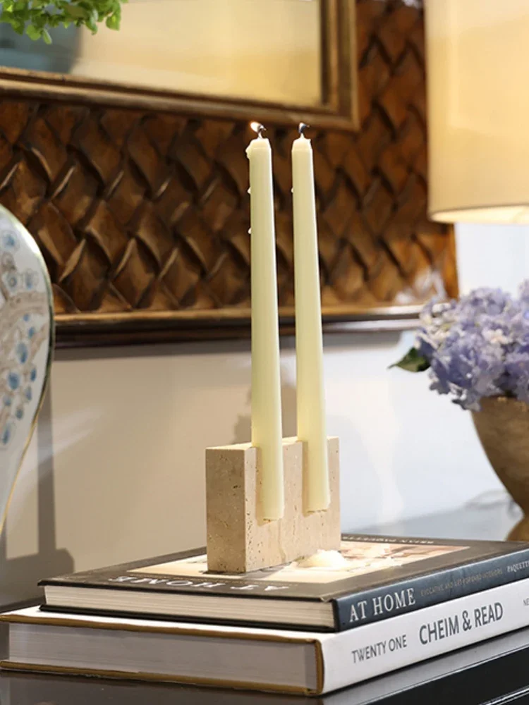 2 Holes Marble Candlestick Hol - Collectible Vintage Matches reseña y precio