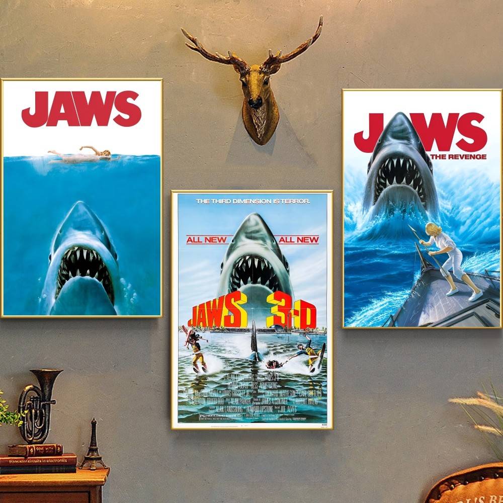 Classic Horror Shark Movie Jaw - Vintage Collectible Posters reseña y precio