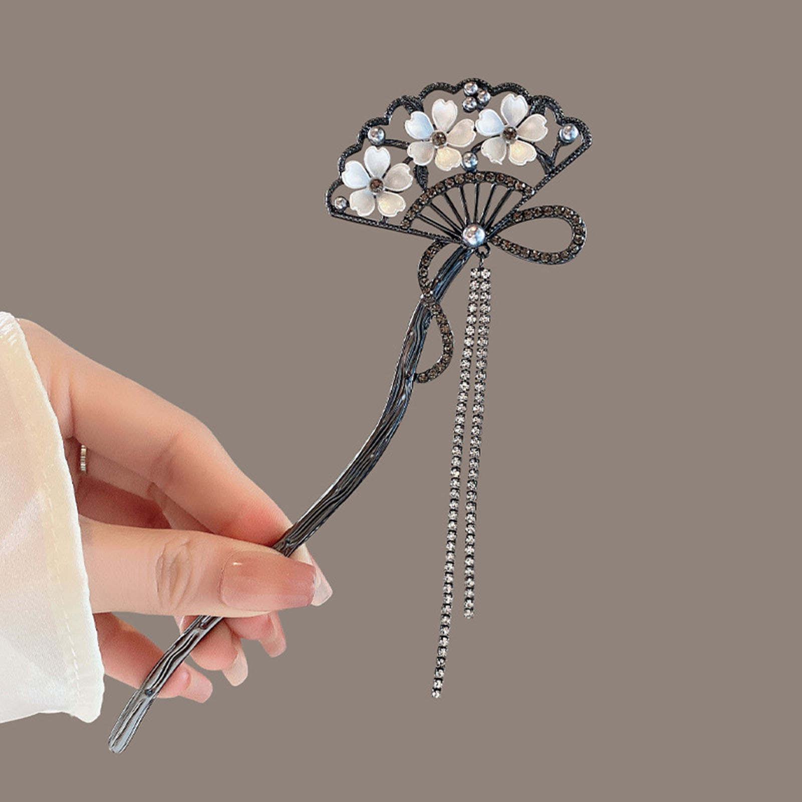 Vintage Flower Fan Shaped Hair - Vintage Jewelry Collection reseña y precio