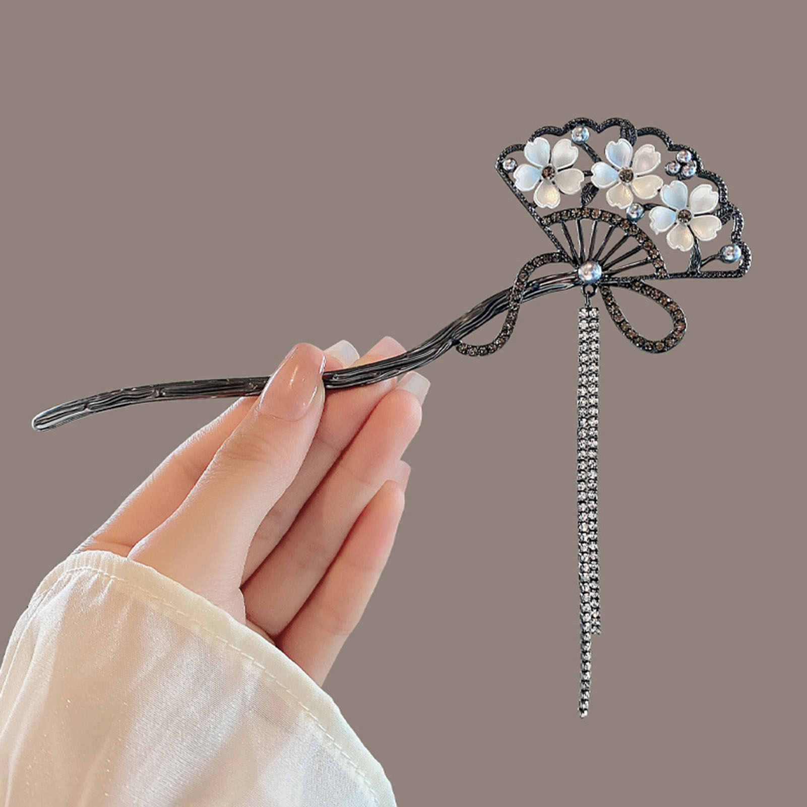 Vintage Flower Fan Shaped Hair - Vintage Jewelry Collection reseña y precio